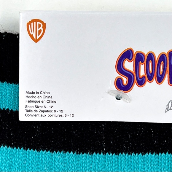 Scooby Doo Retro Cartoon Warner Bros Crew Socks Mens Womens Novelty Gifts - Picture 2 of 5
